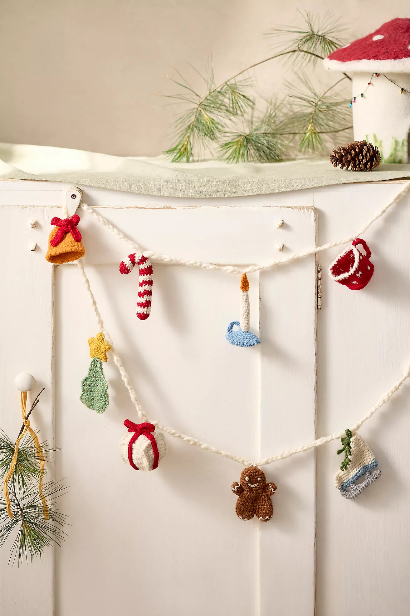 Holiday Icon Knit Garland | Anthropologie (US)