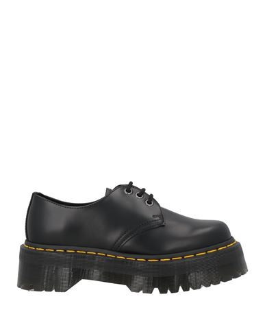 Dr. Martens Woman Lace-up shoes Black Size 8.5 Leather | YOOX (US)