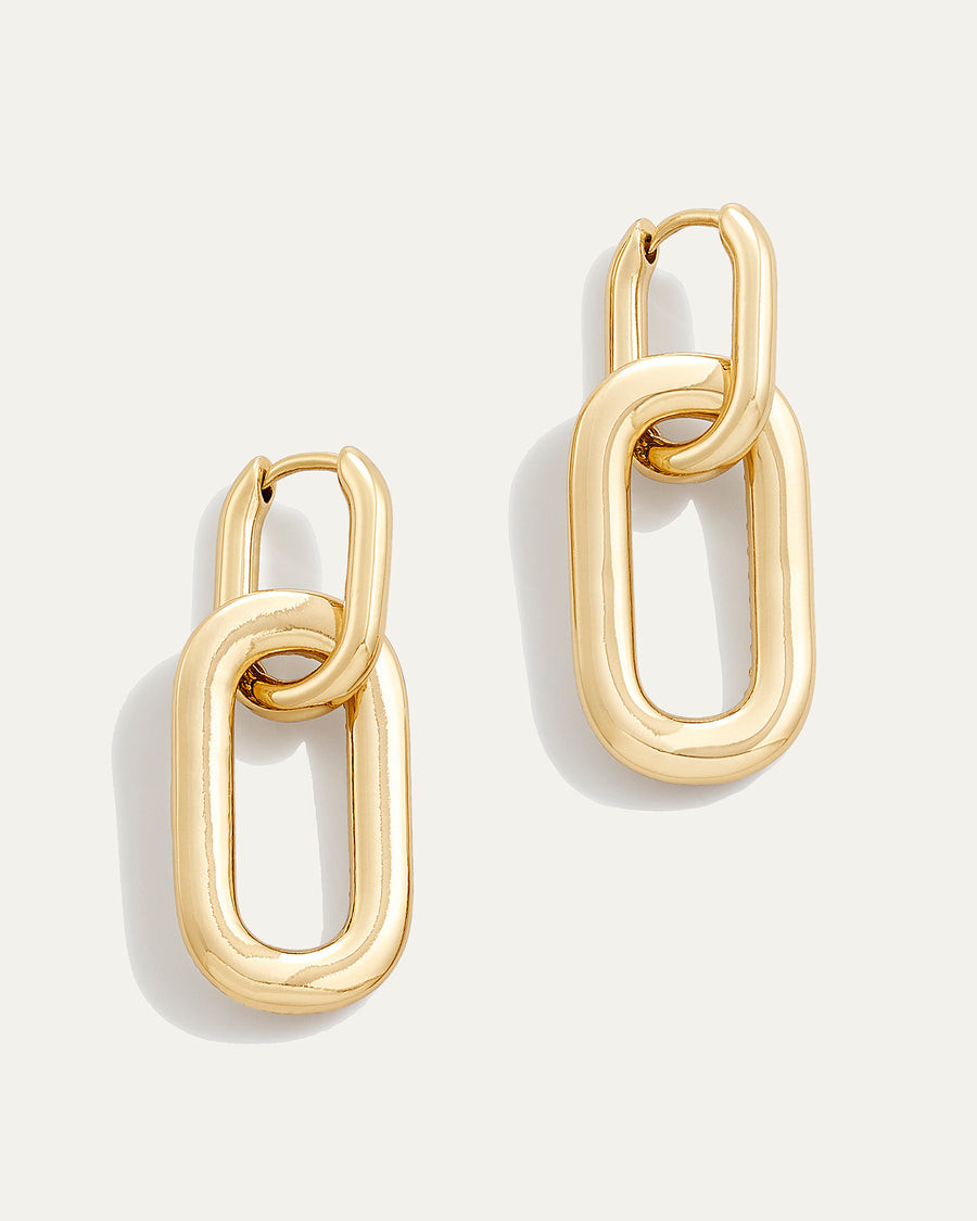 Reversible Pavé Link Earrings | Stella & Dot
