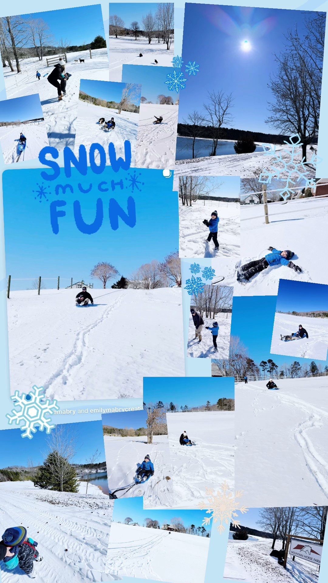 Snow much Fun!!! ❄️❄️❄️