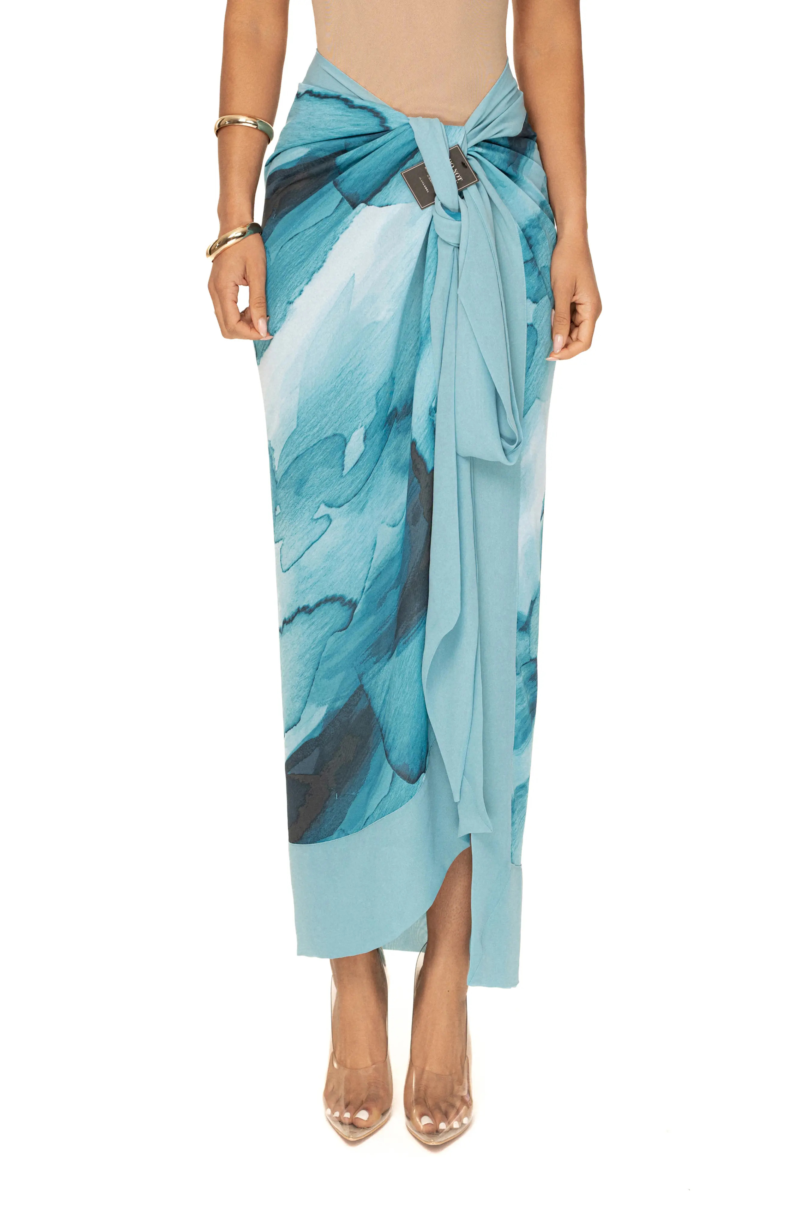 JLUXLABEL Marine Print Sarong (Women) | Nordstrom | Nordstrom