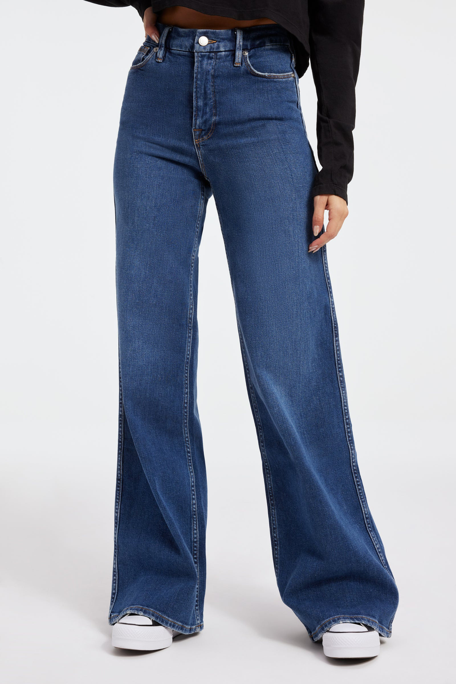 GOOD SKATE JEANS | INDIGO343 | Good American