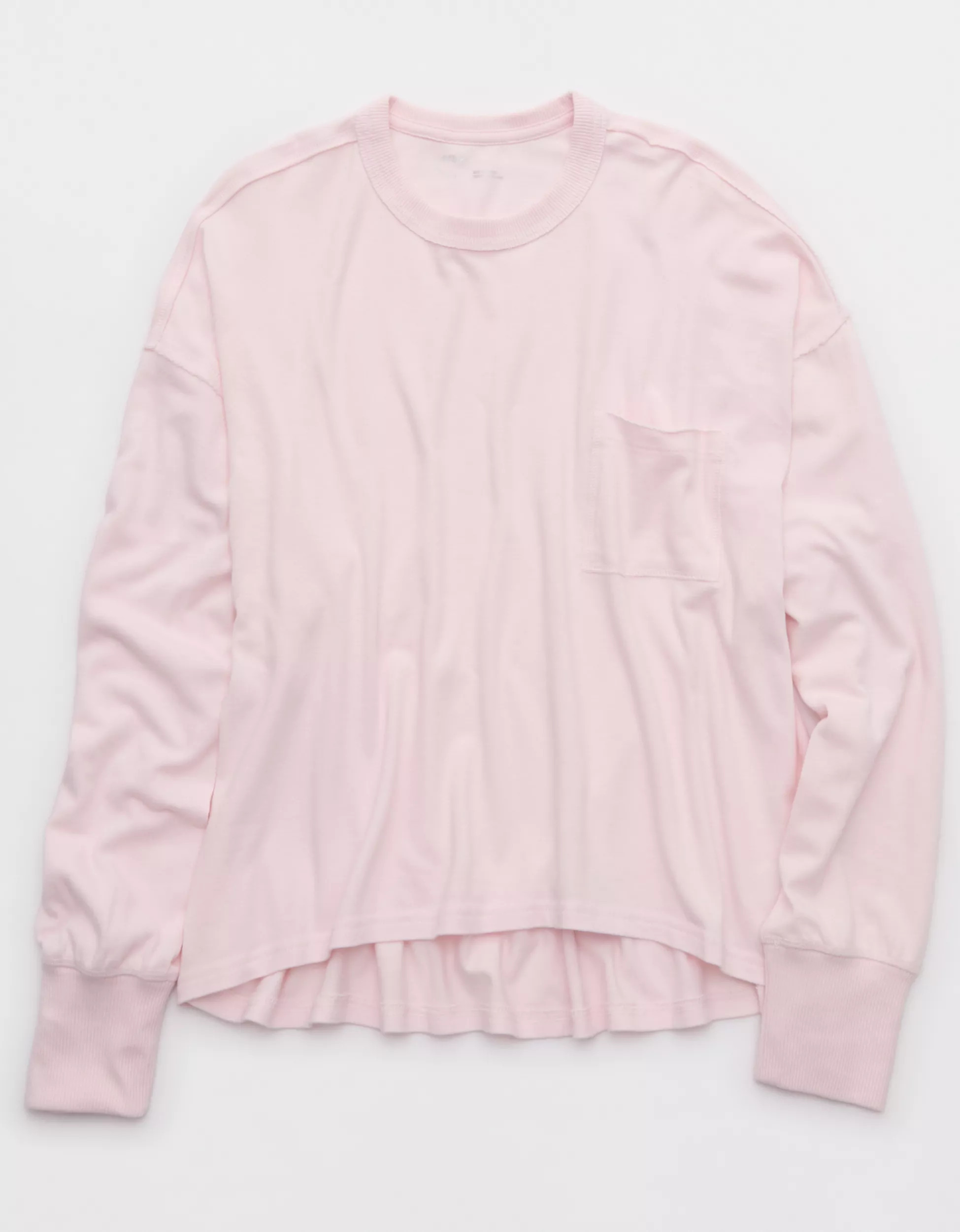 Aerie Happy Snit Pocket T-Shirt | Aerie