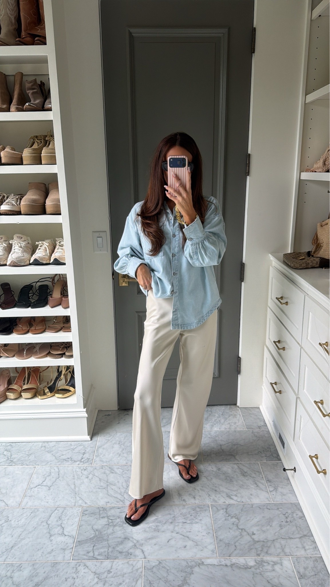 Satin pants outfit

#LTKSaleAlert #LTKootd