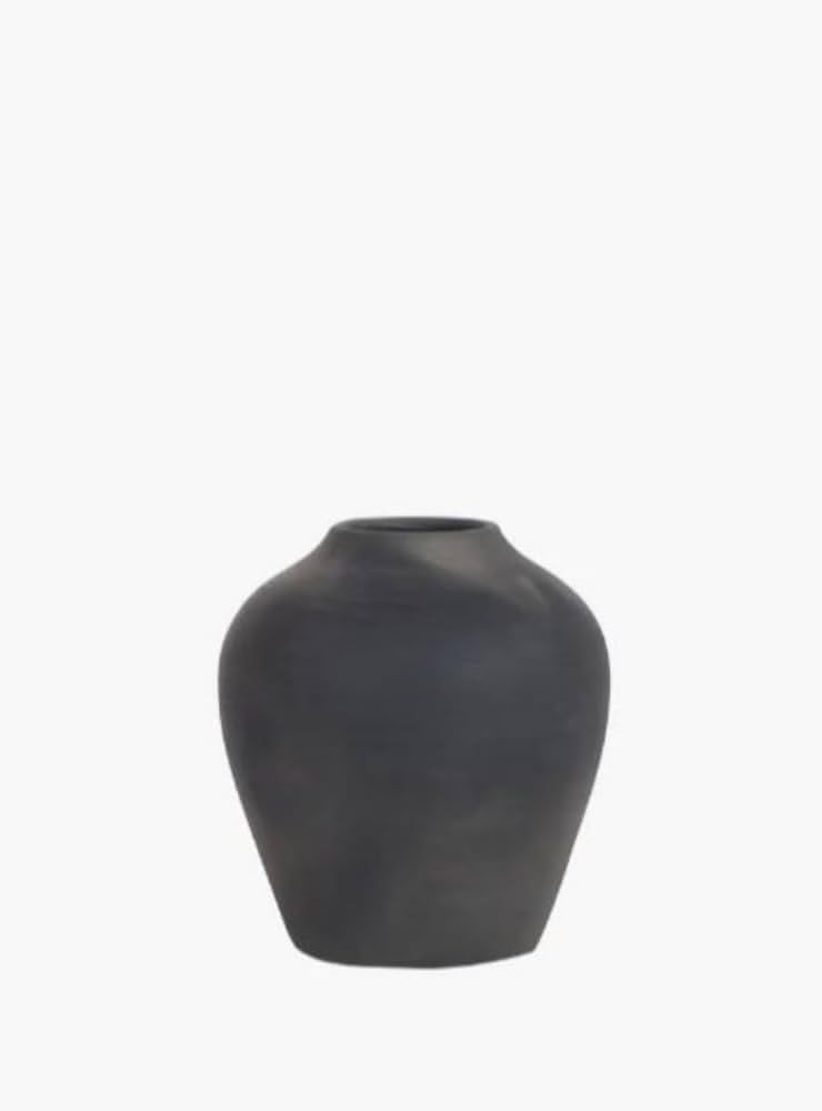 Black Terracotta Vase | Amazon (US)