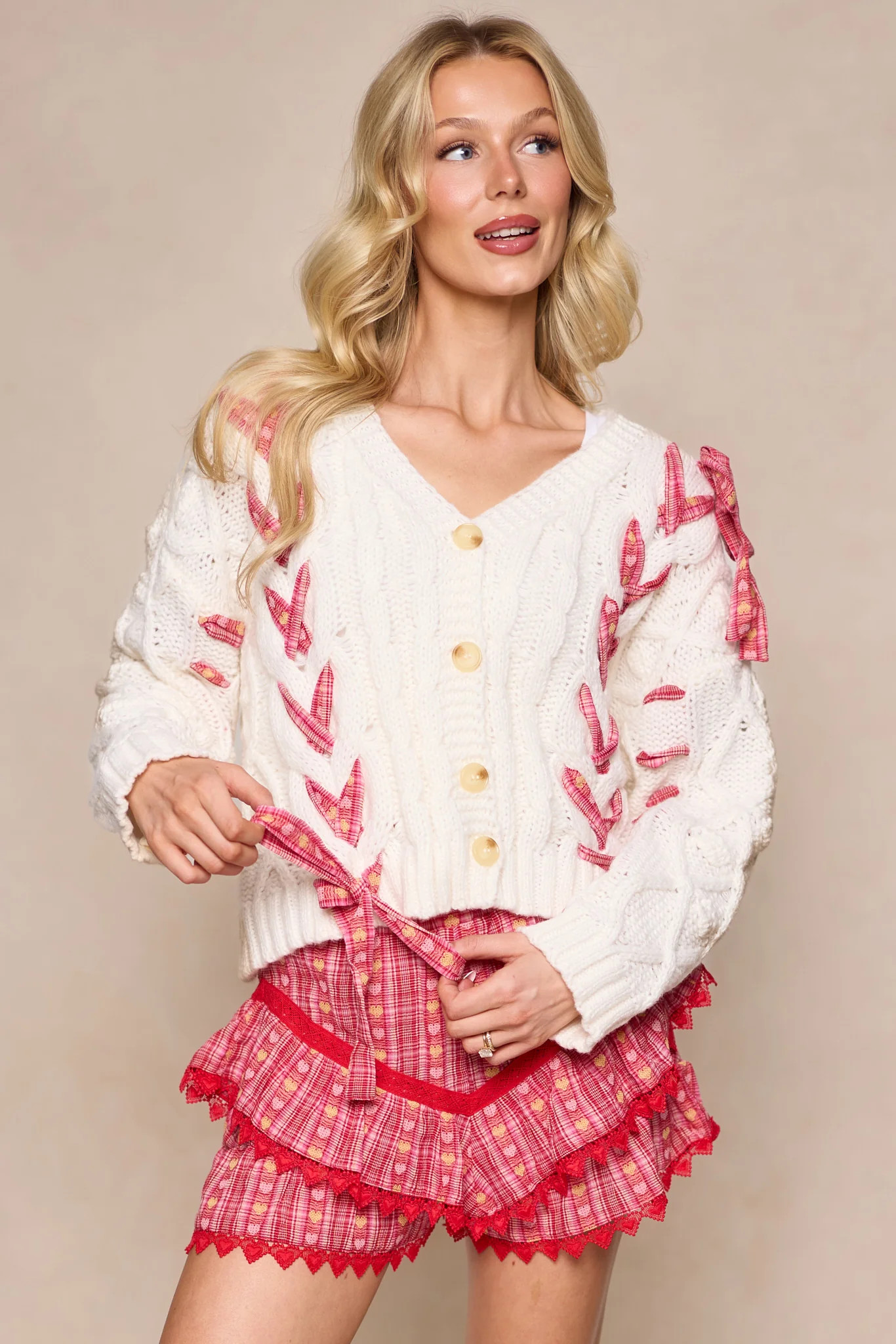 Agatha Sweater in Ivory | Ivy City Co