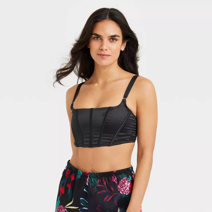Women's Satin Corset - Auden™ | Target