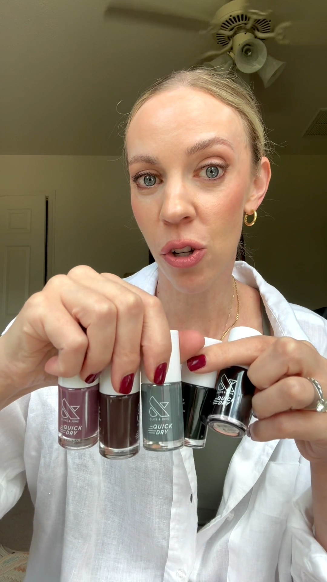 Beautiful fall nail colors from Olive & June - they have everything you need for the perfect at-home manicure! ‘Mulberry’ is my favorite shade 🍷

#LTKBeauty #LTKSeasonal #LTKSaleAlert