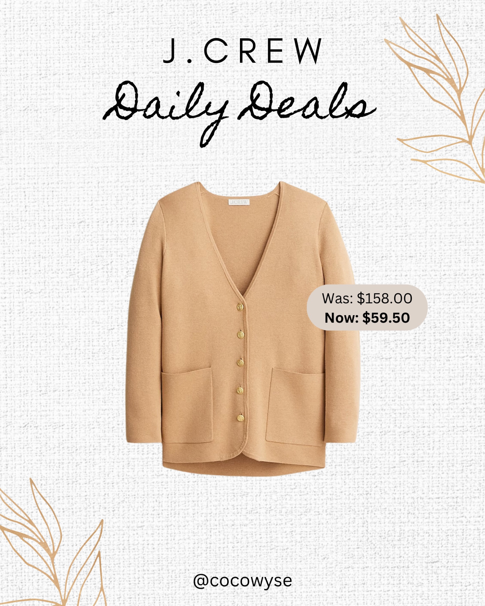 J.Crew Daily Deal!

#LTKHolidaySale #LTKCyberWeek #LTKSeasonal
