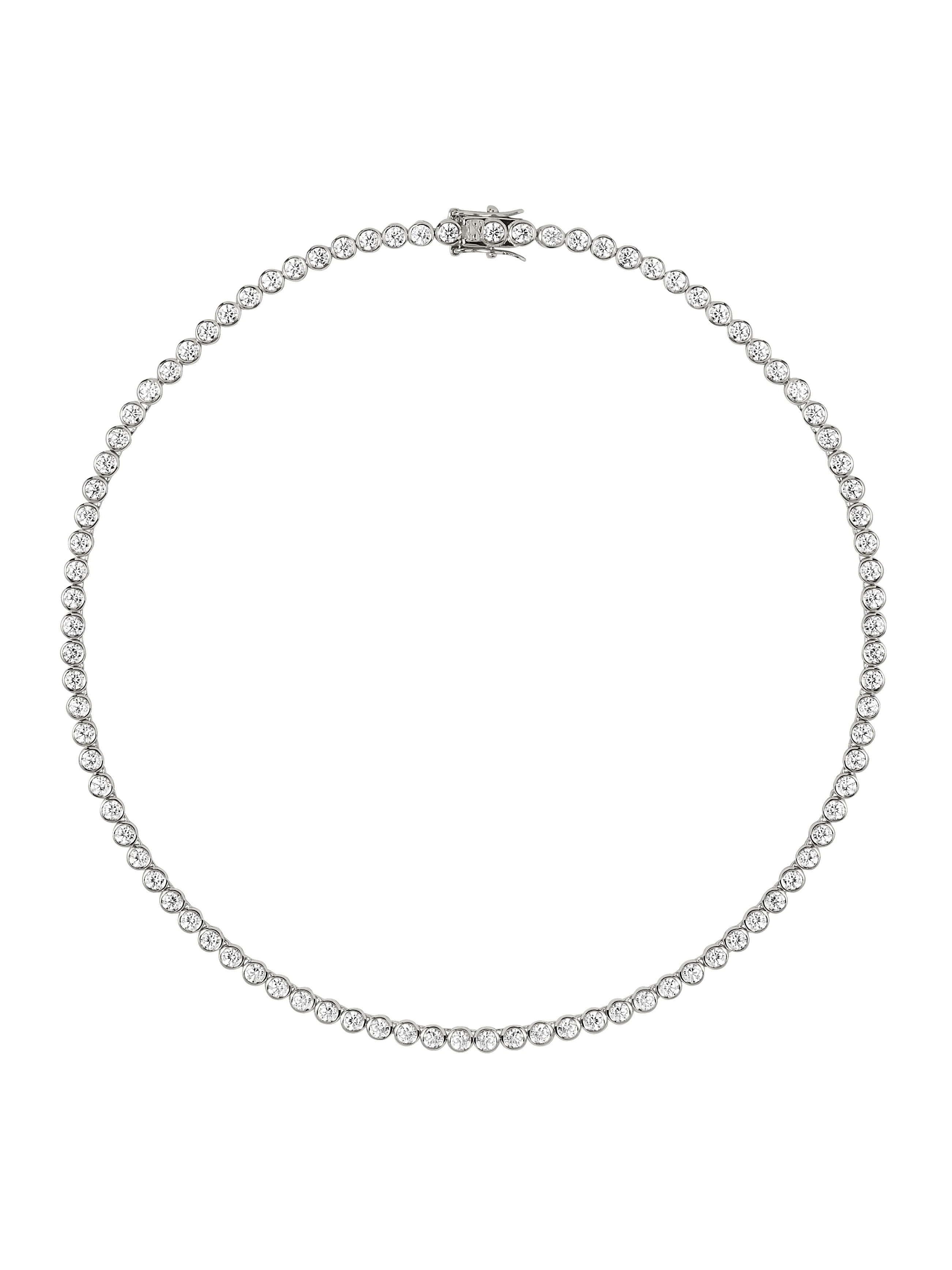 JAMES BEZEL RIVIÈRE NECKLACE IN MOISSANITE | Dorsey