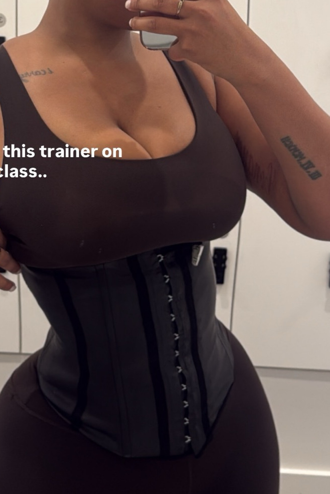 The waist ain’t gone train itself. I wear a trainer at least 10-12 hours a day. I’m in a xs. My torso is normal but works for all. #styletip #waisttraining #pilates #hotpilates #ltkactive

#LTKSeasonal #LTKActive