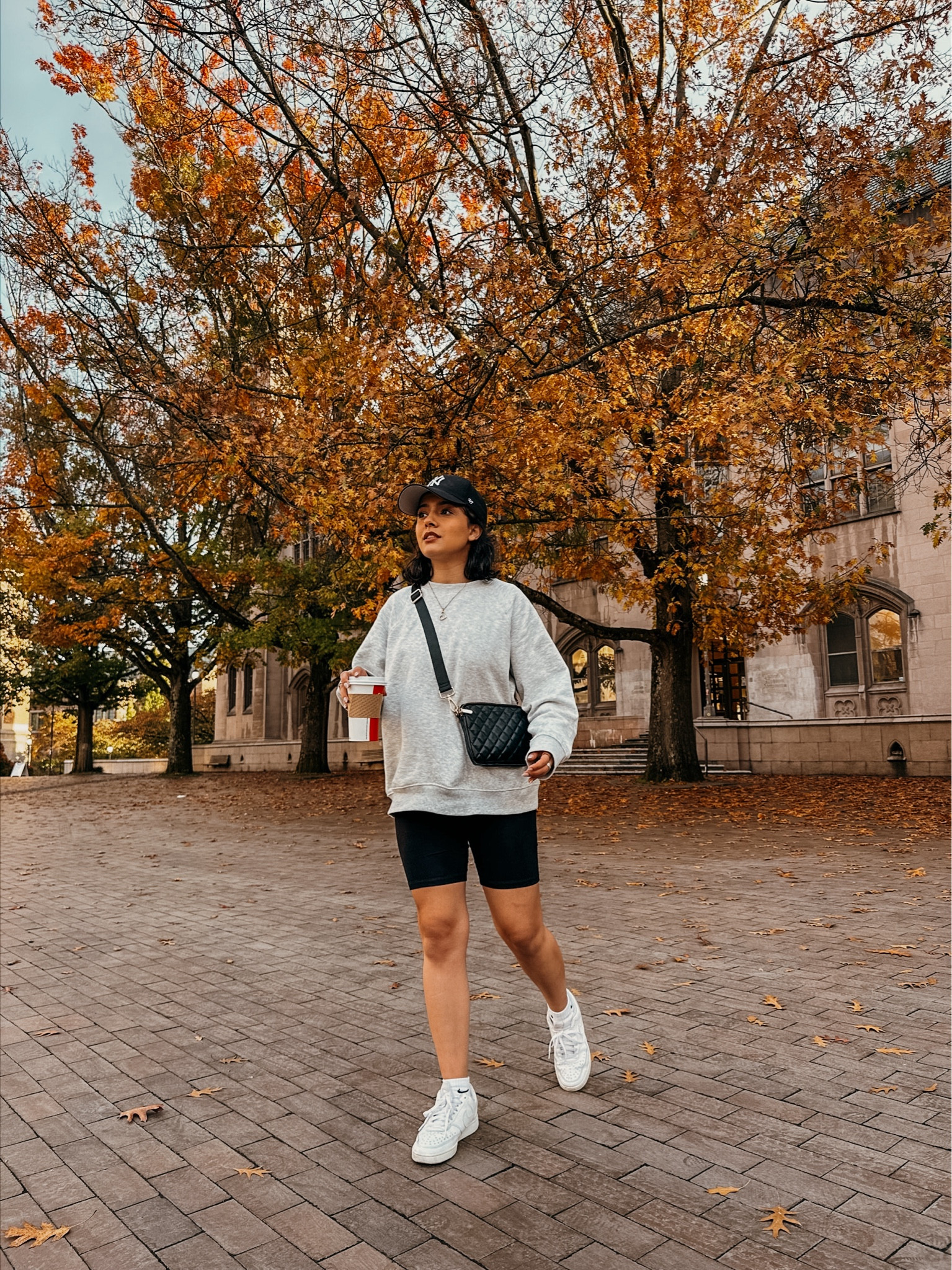 Loving the oversized look of this sweatshirt! Wearing a size Medium

#LTKSeasonal #LTKstyletip #LTKfindsunder50