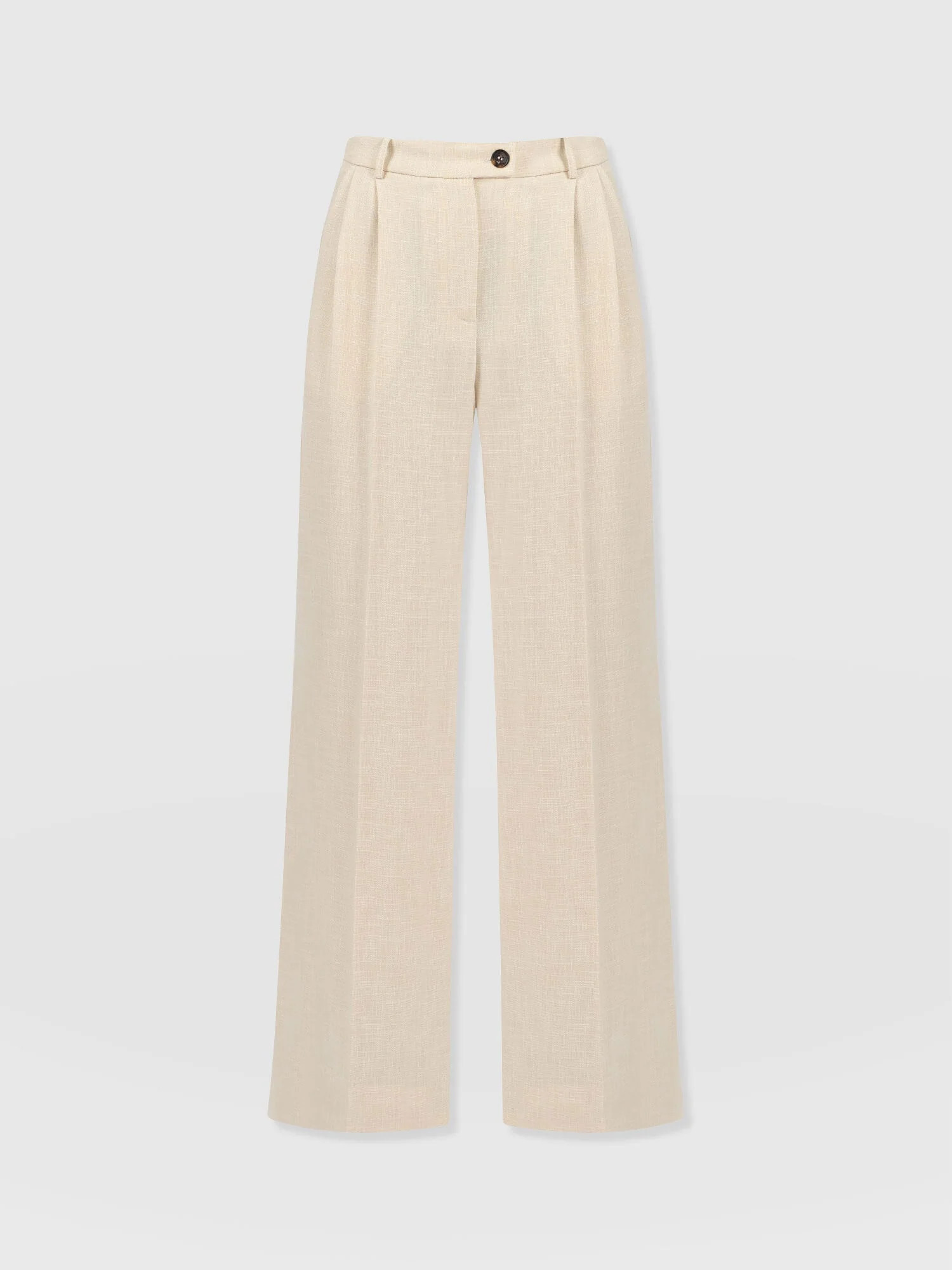 Emery Wide Leg Pant - Cream | Saint + Sofia