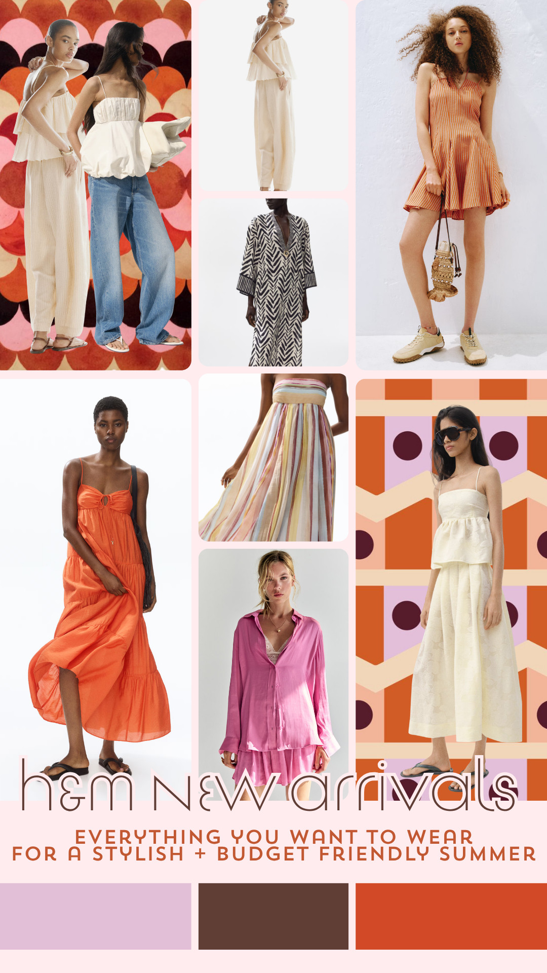 New arrivals are serving all the summer vibes ☀️🍊 From breezy dresses and colorful stripes to easy separates you'll wear on repeat, H&M's latest drop is packed with budget-friendly finds that look anything but basic. Which piece is making its way into your cart first? 🛍️ 

 #LTKootd #LTKSeasonal #LTKTravel