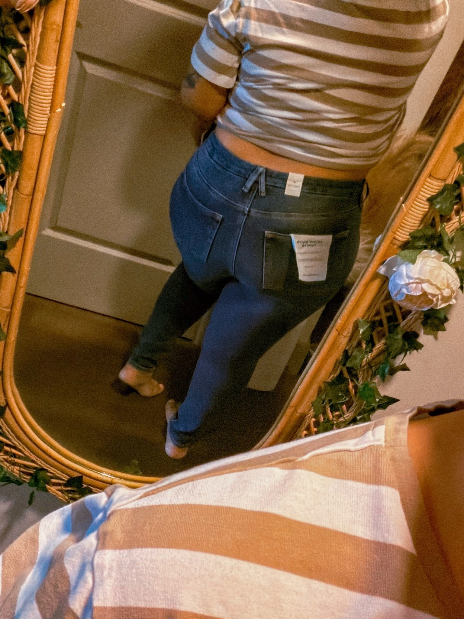 I’ve been reaching for my Good American jeans nonstop lately, and recently added a few sale pairs to my collection. I love how simple and clean they look, just really classic denim that goes with everything in my closet. You can dress them up with a blazer or keep it casual with a tee and sneakers and they always feel put together.

The fit is what really sold me though. They’re so flattering through the waist and hips, and the best part is no annoying waistband gap in the back. They actually contour to your shape and stay put, which makes such a difference.

If you’re looking for everyday jeans that feel polished, comfortable, and genuinely made to fit well, Good American denim is so worth it.


#LTKootd #LTKPlusSize #LTKMidsize