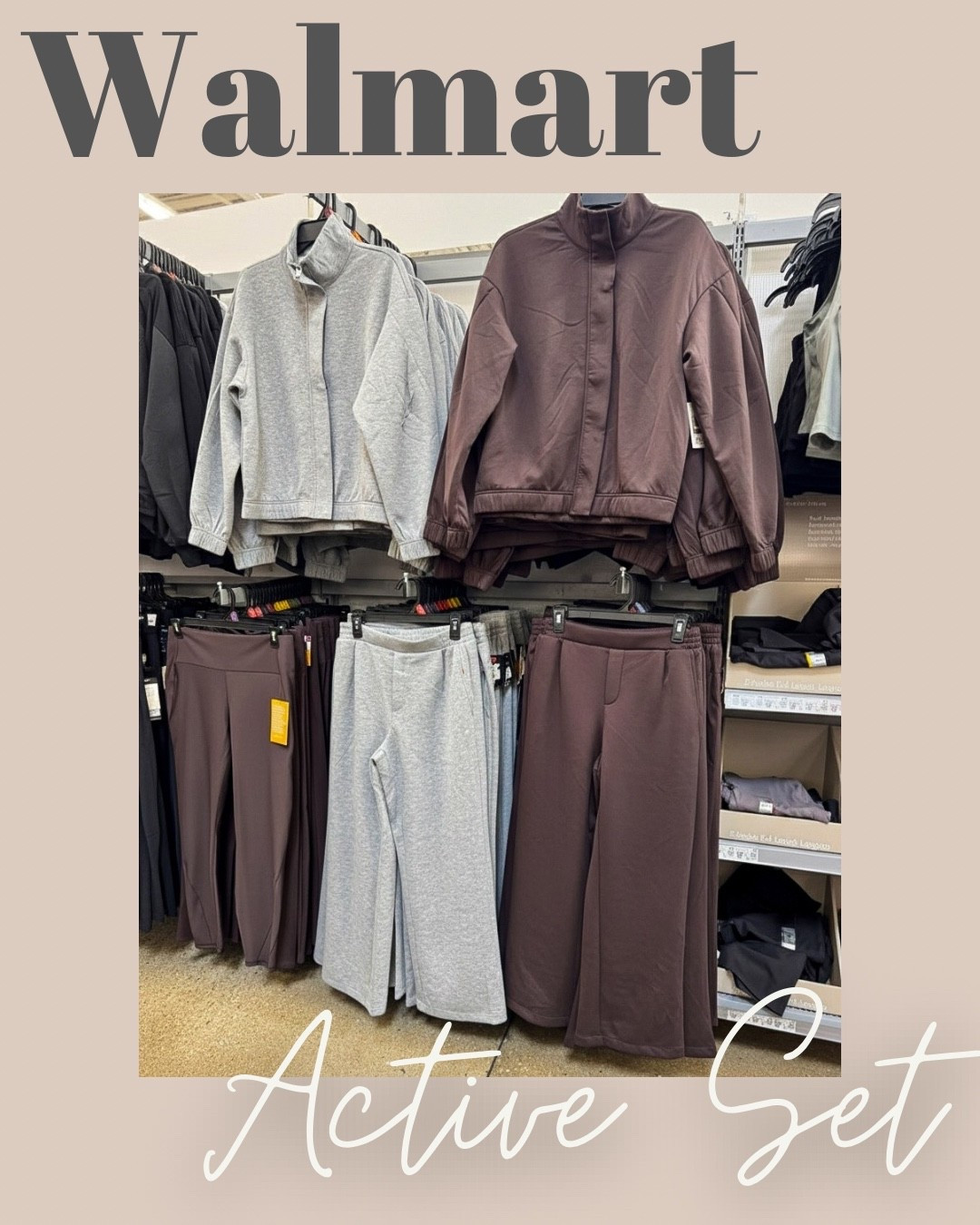 ✨ Walmart Find ✨
These active sets are giving cozy + chic vibes for fall 🍂 Perfect for errands, lounging, or casual days out. Comes in neutral grey + rich brown—affordable + comfy ✅ 

#LTKMidsize #LTKFindsUnder50 #LTKActive