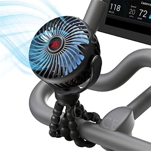 Crostice Fan Compatible with Peloton Bike & Bike Plus, Upgraded Fan with Flexible Tripod, USB Fan... | Amazon (US)