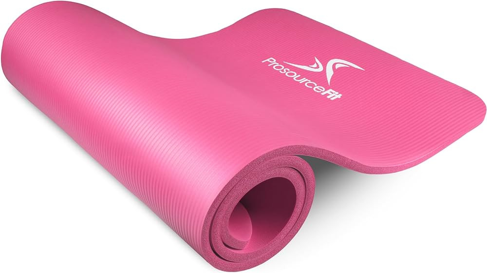 ProsourceFit Extra Thick Yoga and Pilates Mat ½” (13mm), 71-inch Long High Density Exercise Ma... | Amazon (US)
