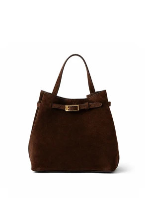 Belt Bag Small Suede Brownie | Elleme