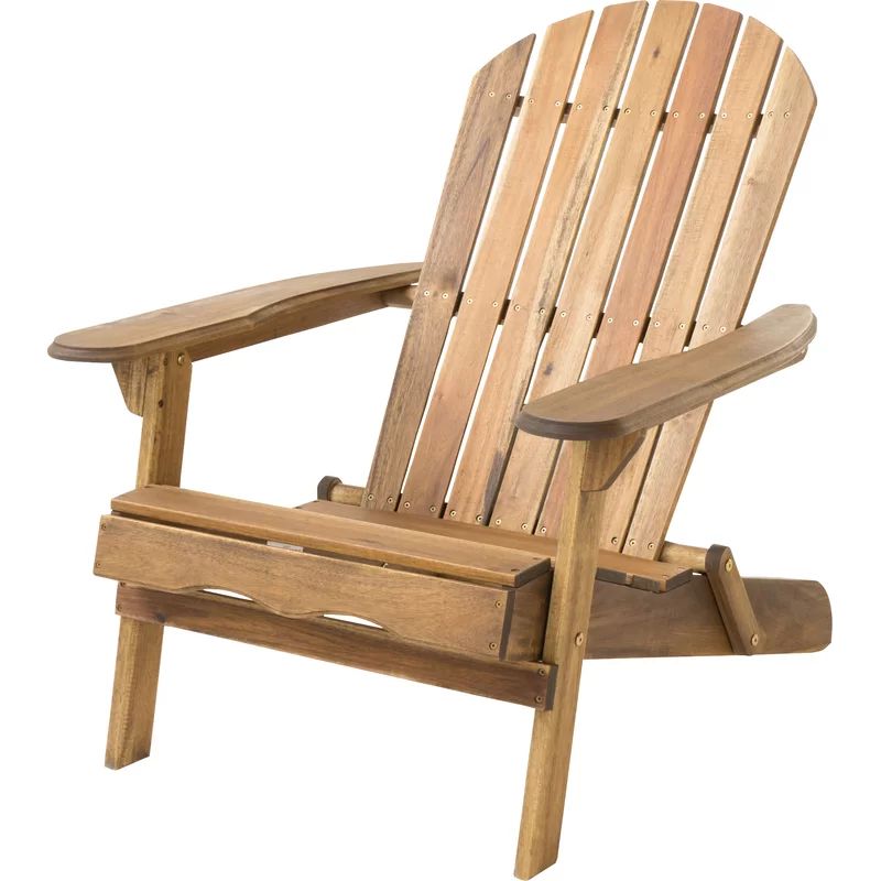 Ridgeline Solid Wood Folding Adirondack Chair | Wayfair North America