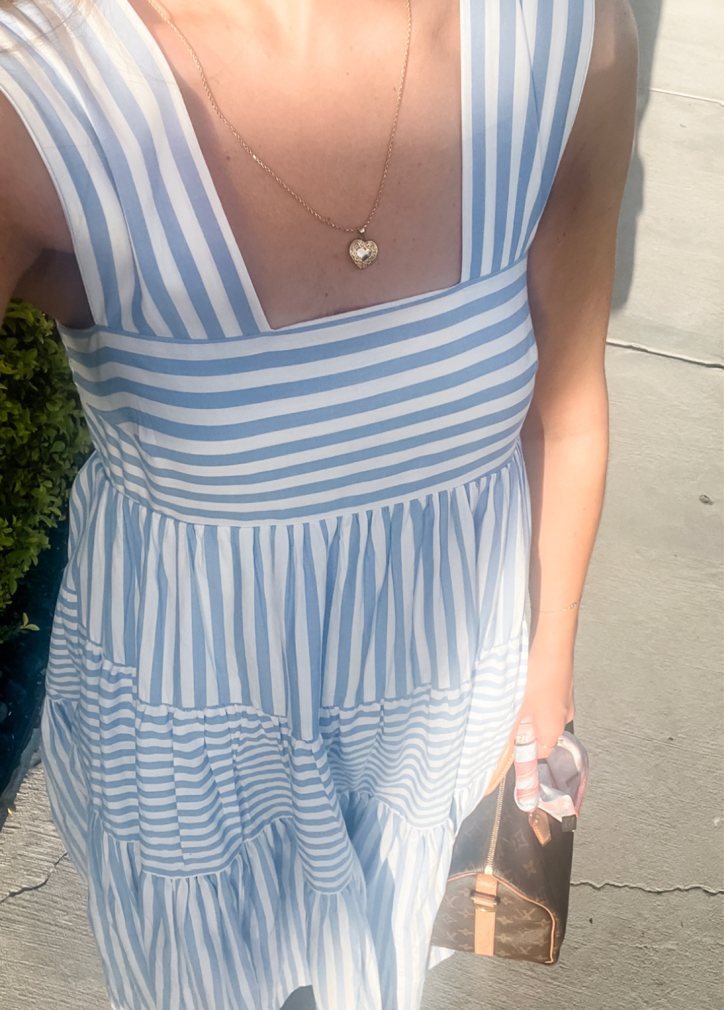 Vacation style, maxi dress, summer style, striped dress 

#LTKunder100 #LTKstyletip #LTKtravel