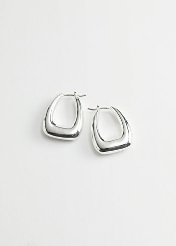 Chunky Oval Hoop Earrings | & Other Stories (EU + UK)