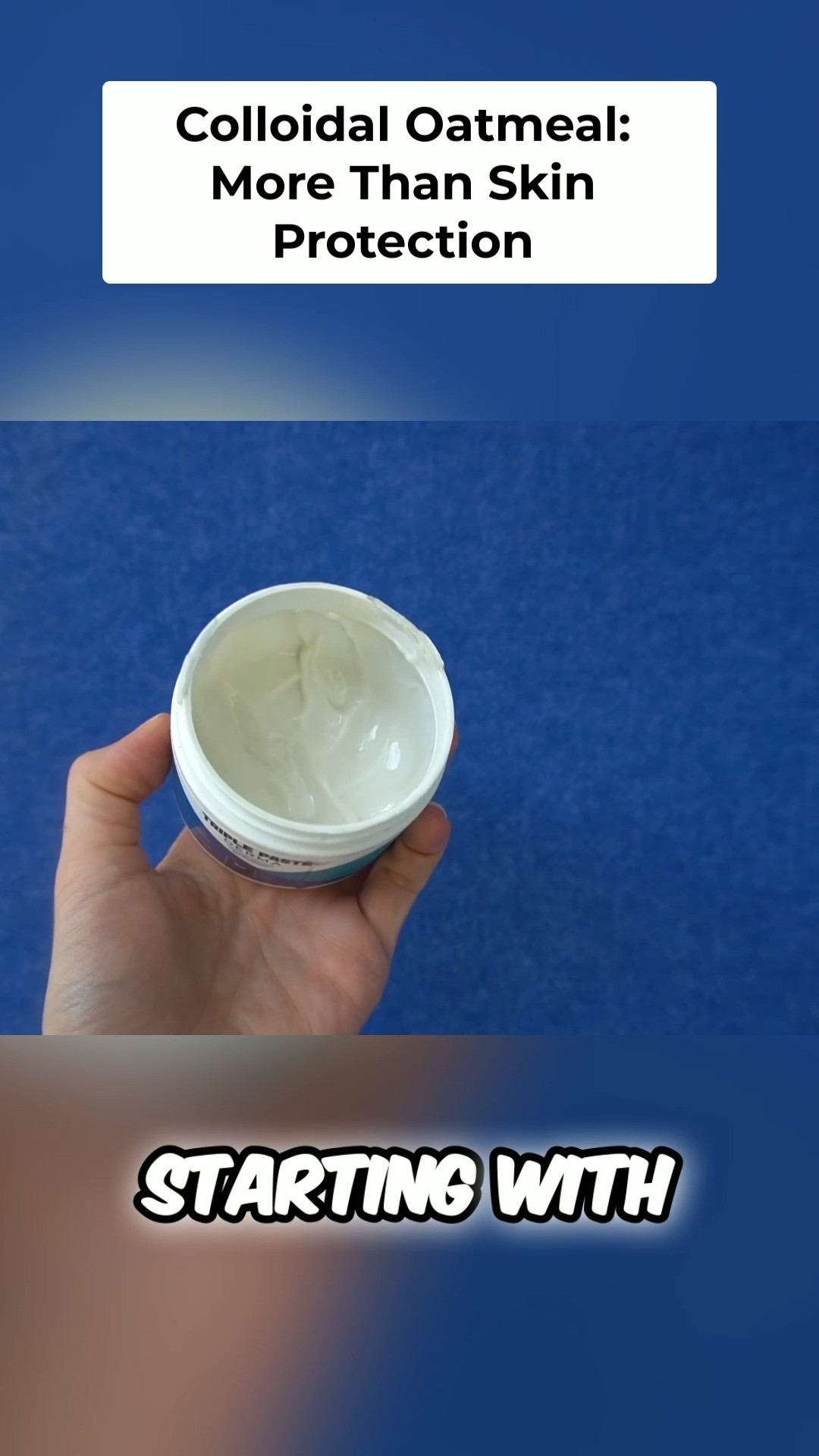 Triple Paste Derma Eczema Rescue Balm with Colloidal Oatmeal and 2% Ectoin #skincare  

 #LTKBeauty