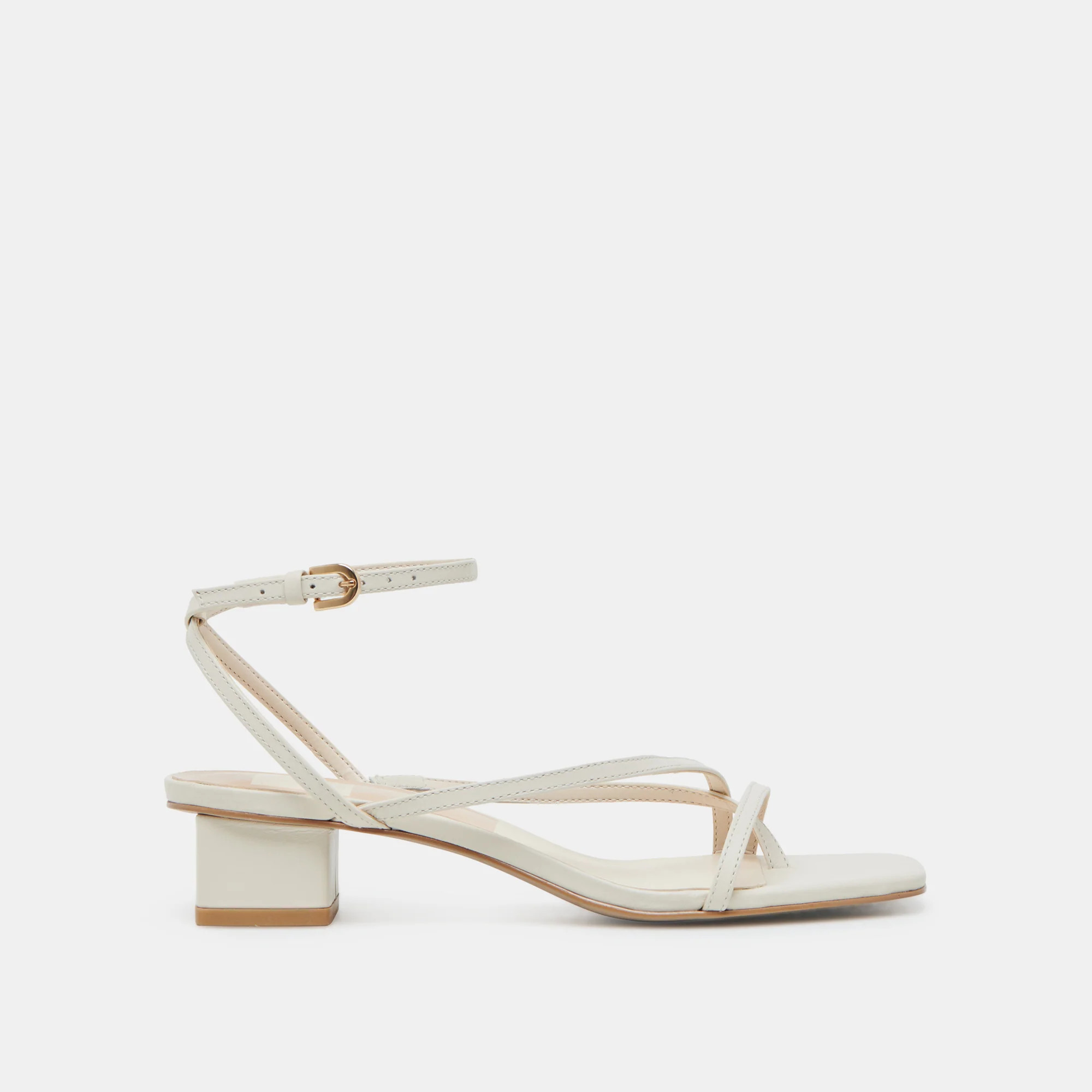 KARLOS SANDALS BONE LEATHER | DolceVita.com