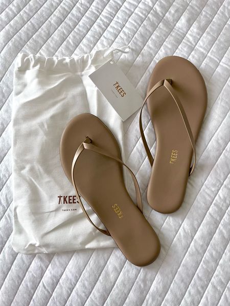My new TKEES flip flops. I love the padded sole. So easy and comfy and minimal! These are in the shade Cocoabutter. 

#LTKTravel #LTKShoeCrush #LTKFindsUnder100