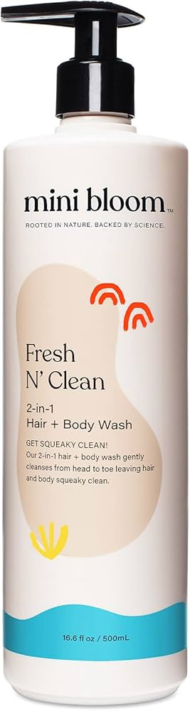 Fresh N’ Clean 2-in-1 Hair + Body Wash | Shampoo Sulfate-Free | Baby & Kid Safe | Gently Cleans... | Amazon (US)