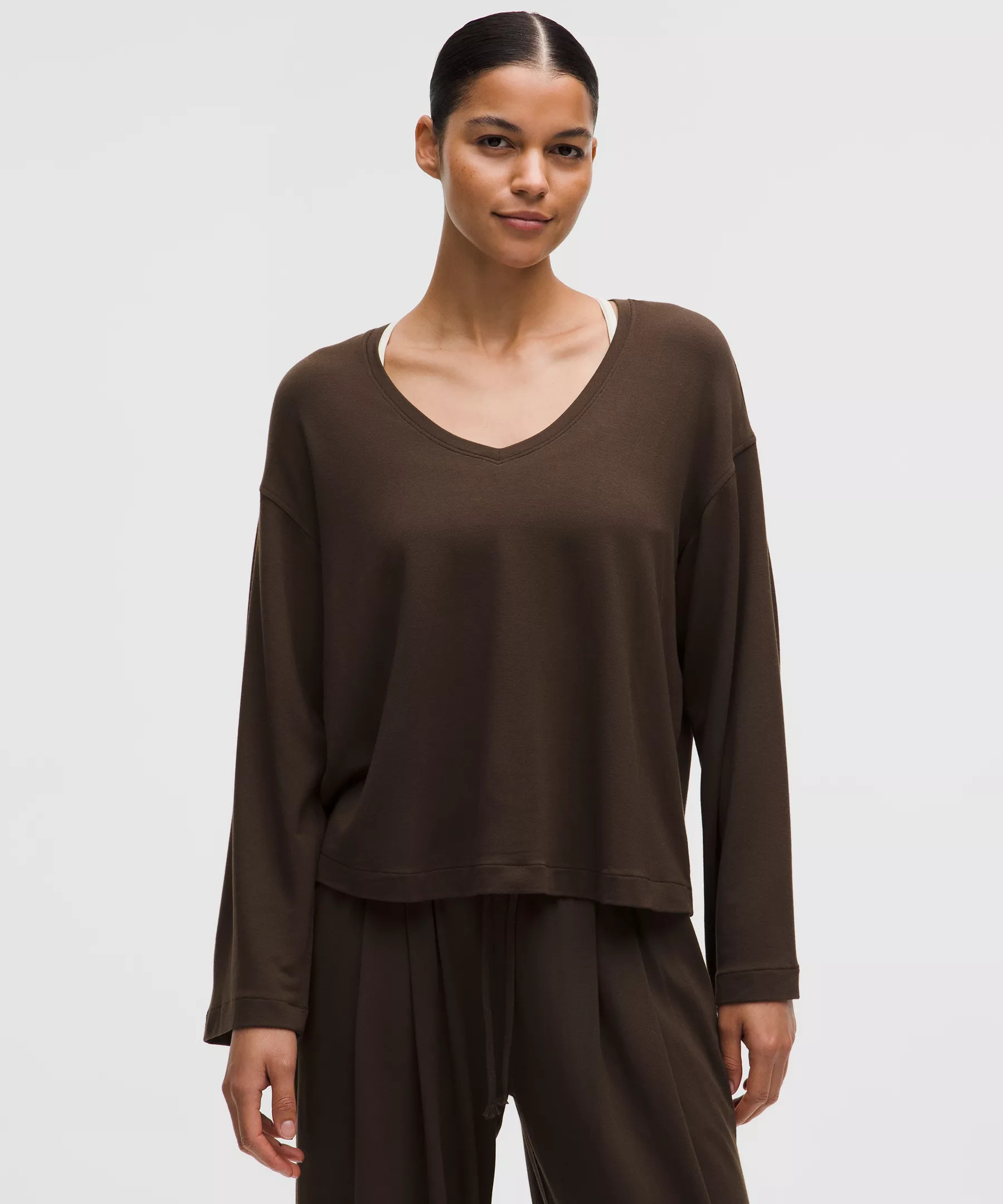 BeCalm V-Neck Bell Sleeve Shirt | Lululemon (US)