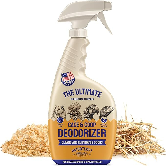 Chicken Coop Deodorizer & Cleaner – All Natural Odor and Ammonia Control Spray – 32 oz for Ba... | Amazon (US)