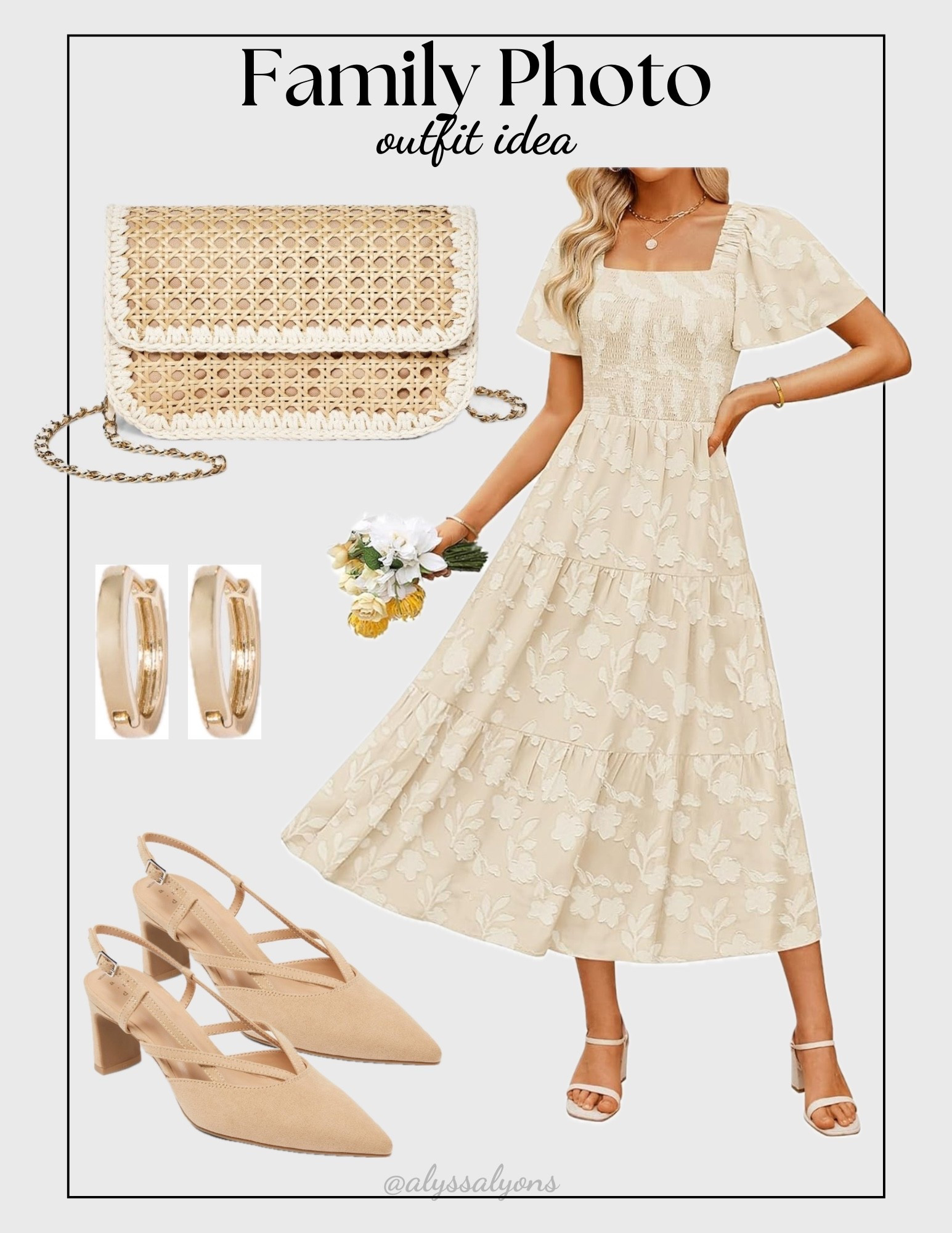 Family photo outfit idea for mom 🤍

Easter outfit | baby shower outfit | church outfit | summer vacation outfit | spring break outfit | Amazon finds | target finds | spring heels | Amazon dress | staple hoops | jewelry | 



#LTKootd #LTKmomlife #LTKdayinmylife