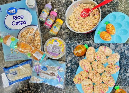 Pastel-colored & egg-shaped Rice Krispies treats are perfect for Easter - spend less without sacrificing quality when you grab your ingredients from Walmart!!

Get the recipe at: https://frugalnthriving.com/2023/04/03/easter-treats/

#walmartpartner #walmart #IYWYK #easter #easter recipes

#LTKhome #LTKSeasonal #LTKkids