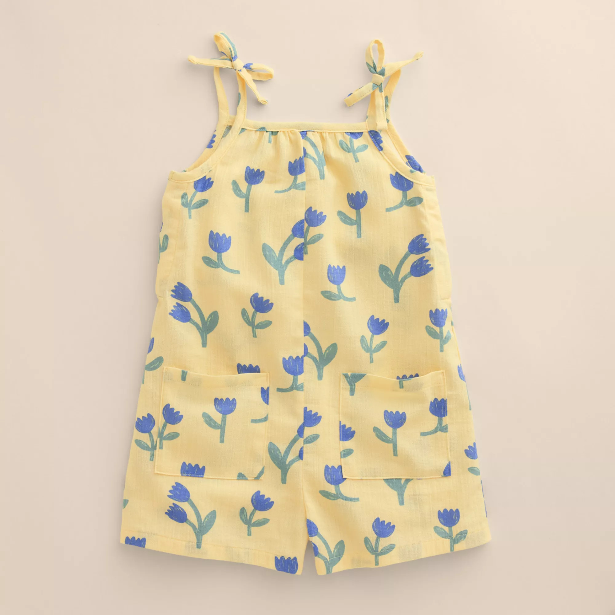 Baby & Toddler Girl Little Co. by Lauren Conrad Tie Shoulder Romper | Kohl's