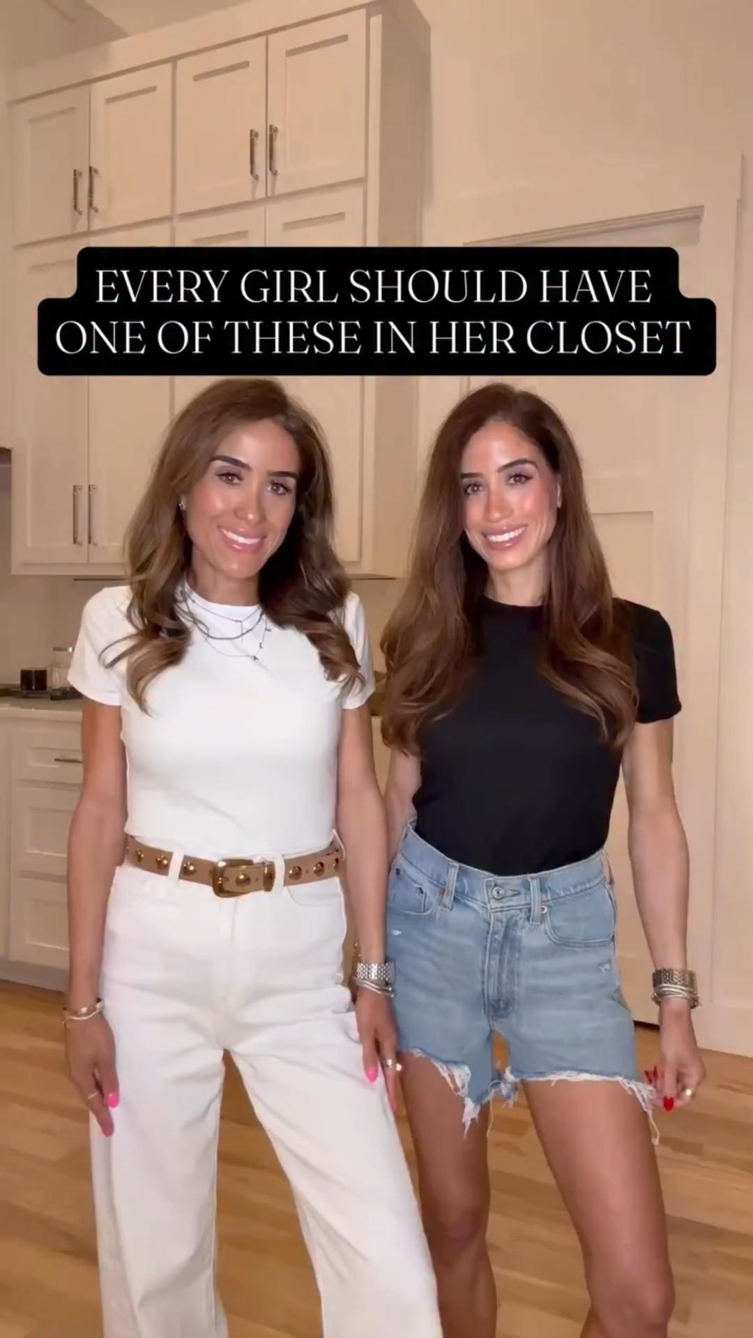  a staple basic tee you should grab in black or white (+ more colors) to wear alone or under sweaters, jackets, blazers. It’s double-lined, buttery soft fabric, and stretchy. It’s on sale for under $20! We have size xs on and fit true to size 

Seamless tee, short sleeve tee, buttery soft tee, Amazon finds, Amazon fashion must haves, basic wardrobe staples, spring fashion staples, skims look for less 

#amazonfashion#amazonfinds#shortsleevetee#skimslookforless

#LTKPetite #LTKSaleAlert