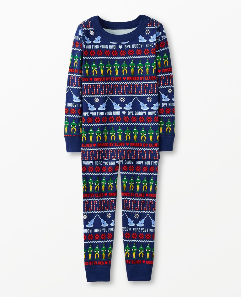 Kids Warner Bros™ Discovery Elf Long John Pajama Set | Hanna Andersson