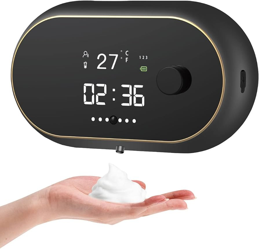 Automatic Soap Dispenser Foaming Hand Free Wall Mount Foam Rechargeable Soap Dispenser Touchless Soa | Amazon (US)