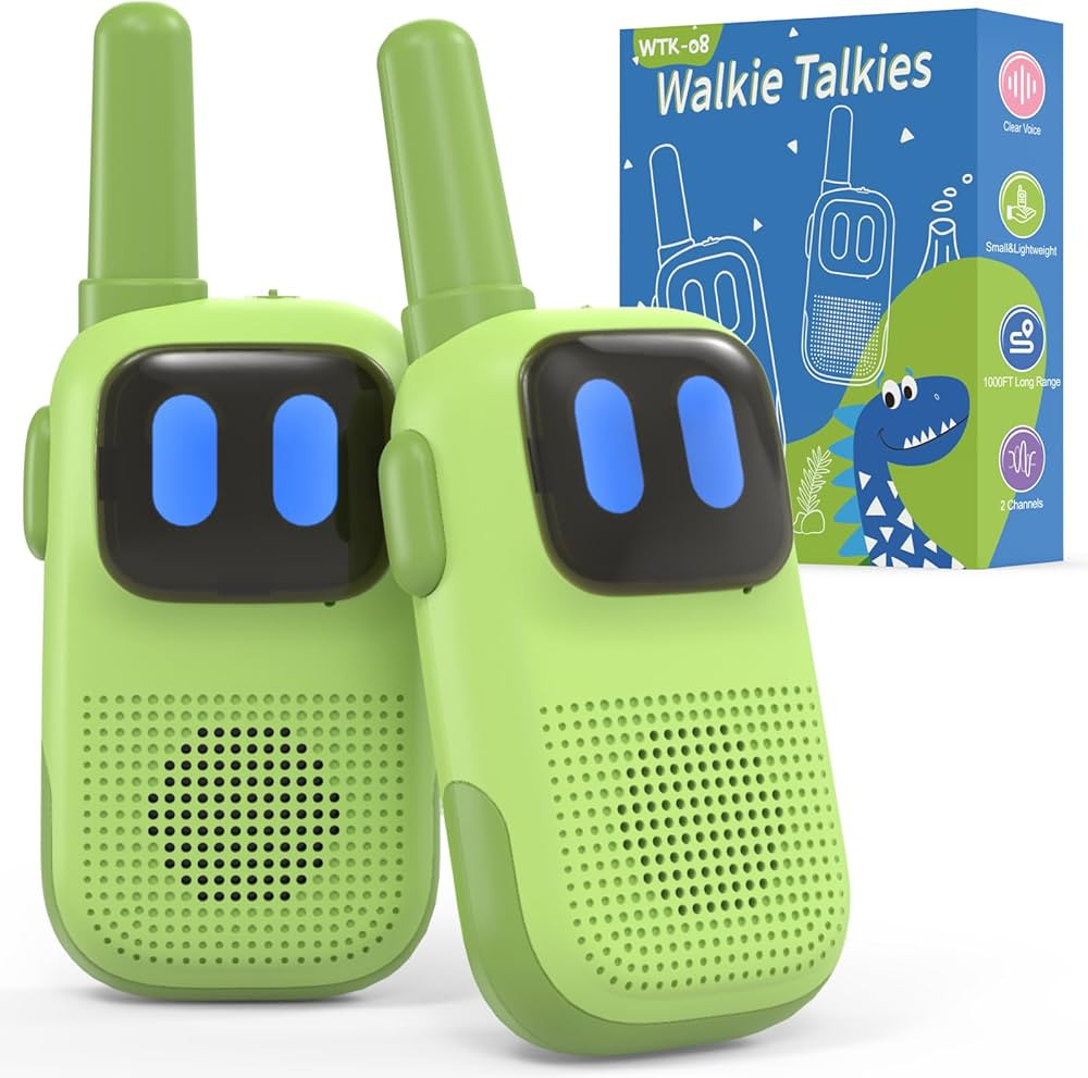 Toys for 3-12 Year Old Girls Boys, Walkie-Talkies for Kids 2 Pack 1000FT Long Range with 2 Channe... | Amazon (US)