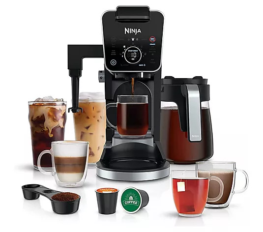 Make Your Selection: Ninja DualBrew Pro Hot & Iced Single-Serve & 12-Cup Carafe Coffee System | QVC