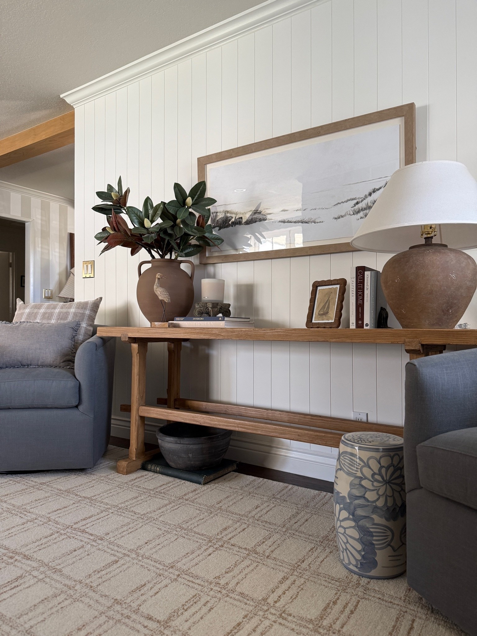 Console table styling for summer
New rug from loloi on sale for Memorial Day

#LTKSaleAlert #LTKHome #LTKSeasonal