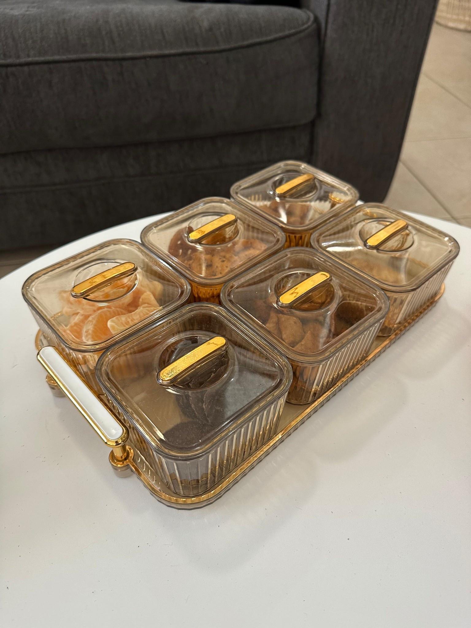 Amazon serving tray with lids! 

#LTKFindsUnder100 #LTKFindsUnder50