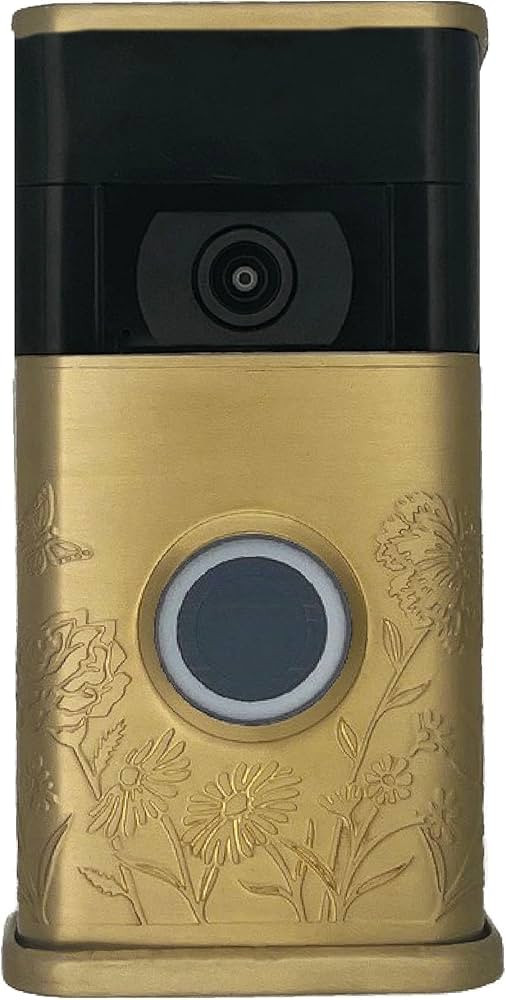 Garden Video Doorbell Cover (Ring 2nd Generation Compatible) (Brass) | Amazon (US)