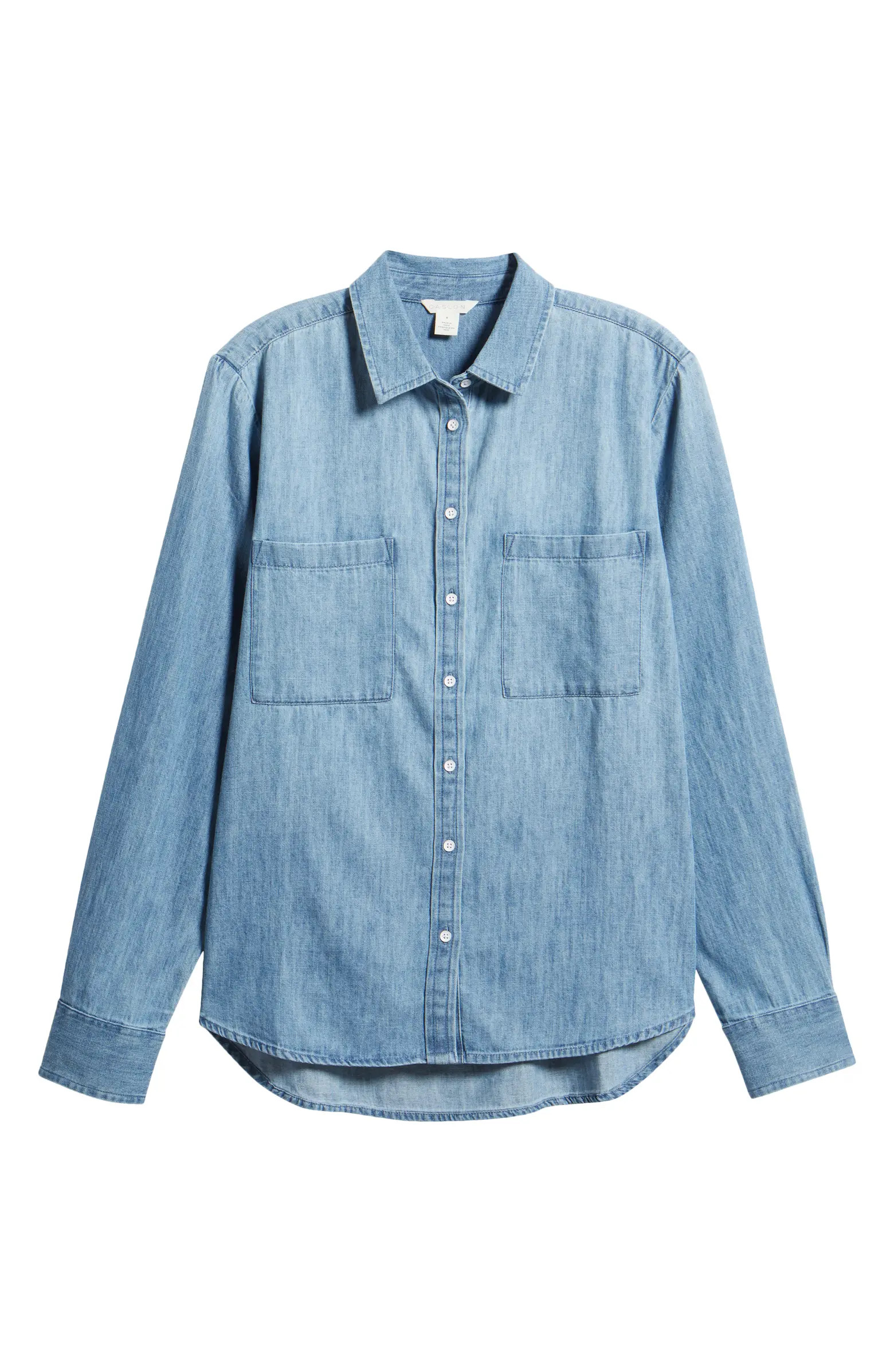 Chambray Button-Up Shirt | Nordstrom