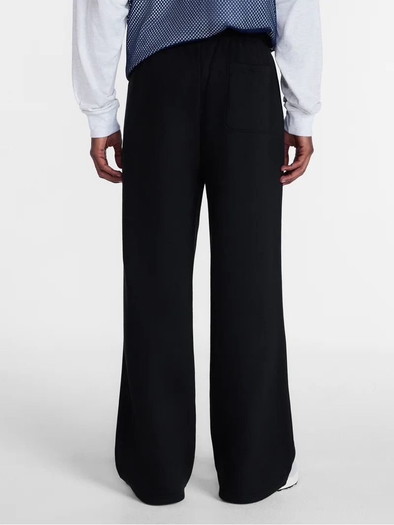 No Boundaries Fleece Open Hem Sweatpants, Men's XS-5XB | Walmart (US)