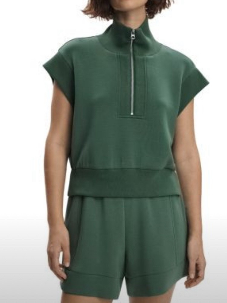 I’m obsessed with how soft and high-quality the Varley sweatshirts and shorts are. Plus, the colors are so good! I’ve got my eye on this gorgeous green set—mostly because it’s called Cilantro! Haha, my love for cilantro now officially extends to cozy loungewear. #loungewear #varley #wardrobegoals #fashionfinds #chicandcomfy #comfyandcute #elevatedBasics #GreenGoals #ColorCrush #CilantroGreen 

#LTKOver40 #LTKStyleTip #LTKFamily