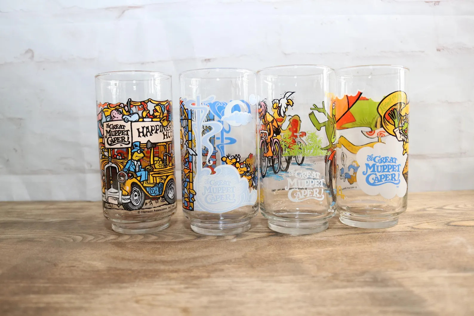 1981 Mcdonalds Muppets the Great Muppet Caper Collector Glasses - Etsy | Etsy (US)