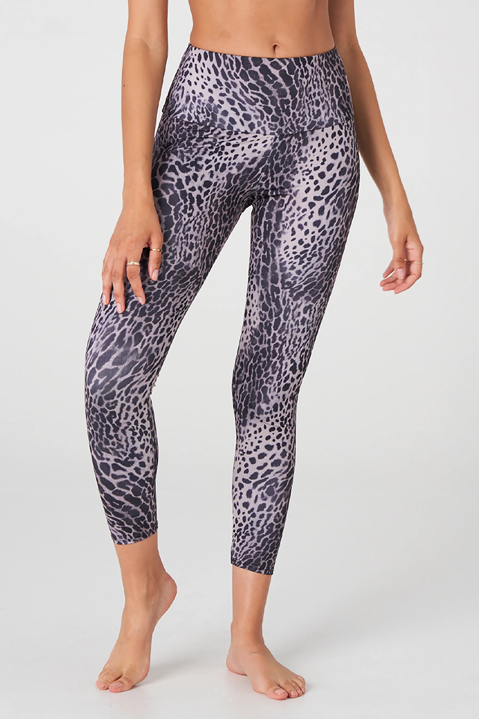 High Rise Legging - Gray Lynx | Onzie