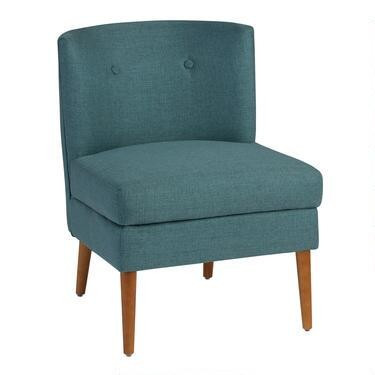 Button Tufted Eren Upholstered Chair | World Market