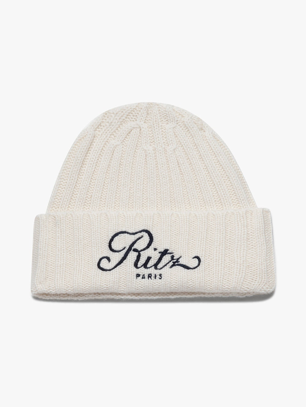 Ritz Cashmere Beanie  in  Off White | Frame Denim